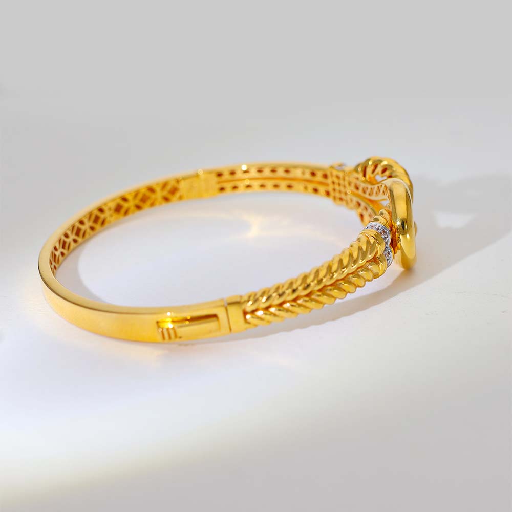 Royal Knot Gold Ladies kada - Image 3