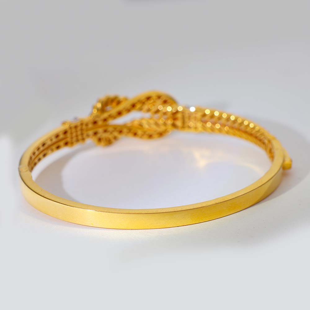 Royal Knot Gold Ladies kada - Image 2