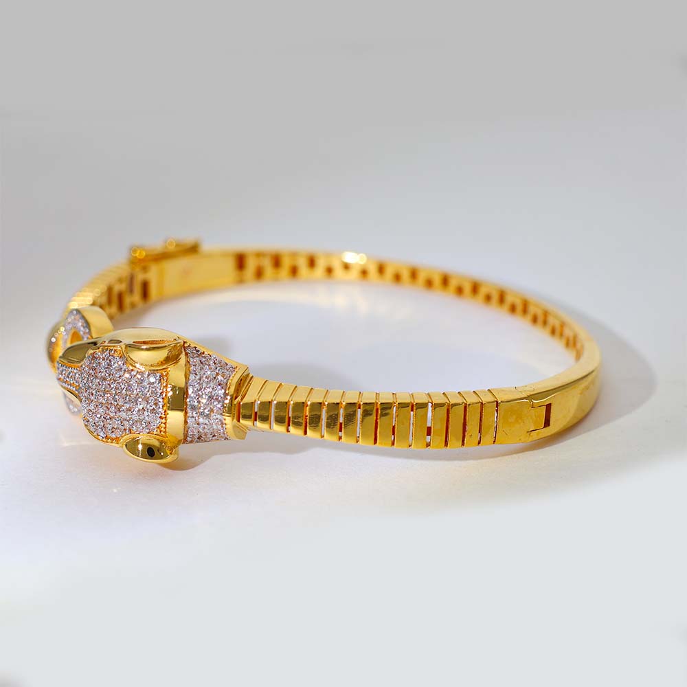 Royal Panther Gold Ladies kada - Image 2
