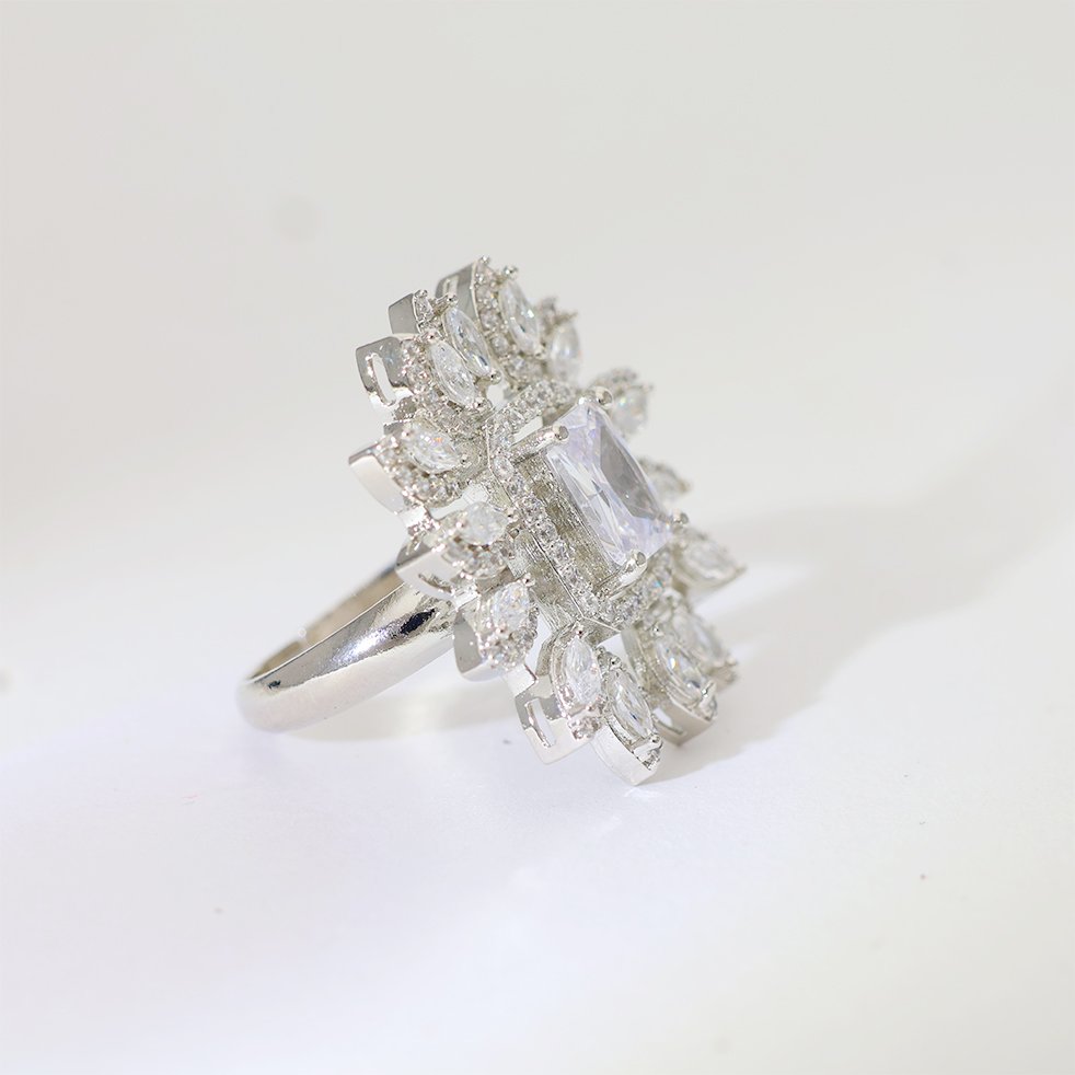 Princess Bloom Diamond Ring - Image 3