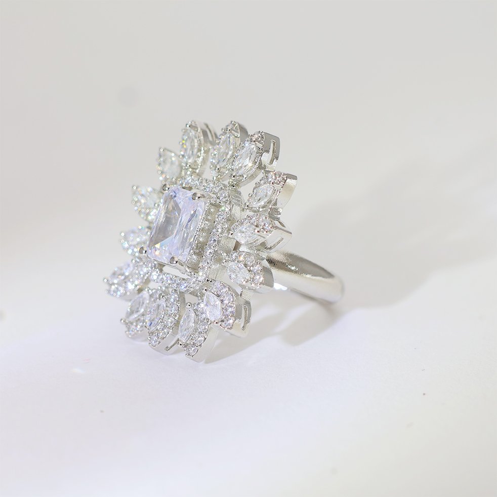 Princess Bloom Diamond Ring - Image 4