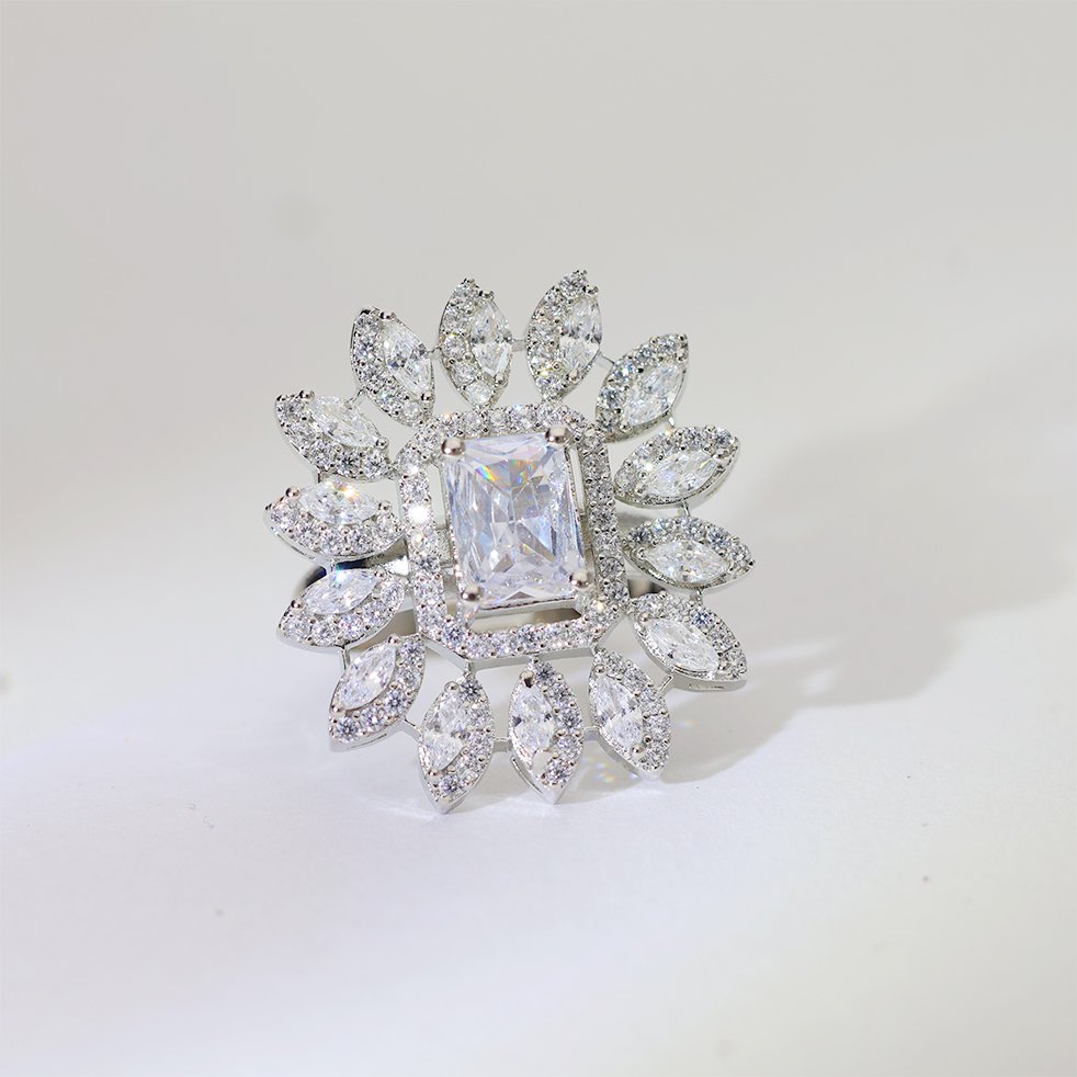 Princess Bloom Diamond Ring - Image 2