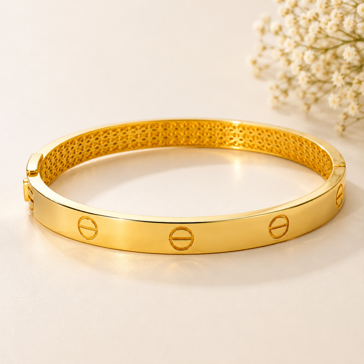 Golden Luxe Gold Ladies kada - Image 5