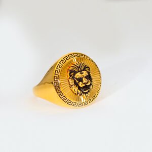 Royal Lion Gold Gents Ring