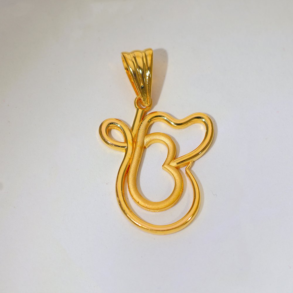 Divine Onkar Gold Pendent - Image 2