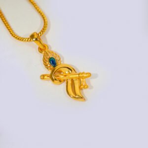 Vrindavan Gold Pendant