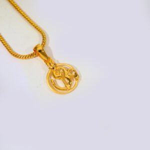 Divine Ik Onkar Gold Pendant