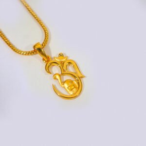 Divine Om Gold Pendant