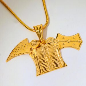 Power Edge Gold Pendent