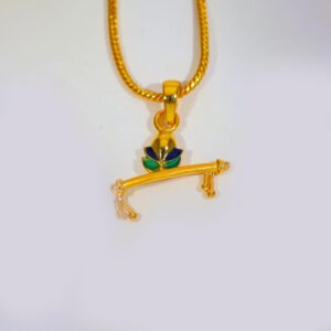 Krishna Melody Gold Pendant