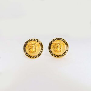Royal Medusa Gold Earring