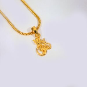 Divine Om Gold Pendant