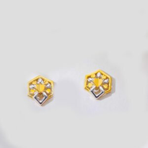 Petal Grace Gold Earring