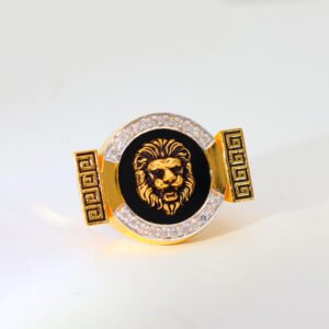 Royal Lion Gold Gents Ring