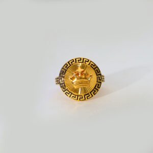 Royal Crown Gold Ladies Ring