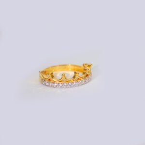Royal Crown Gold Ladies Ring