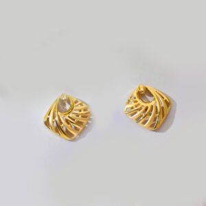 Golden Breeze Gold Earring