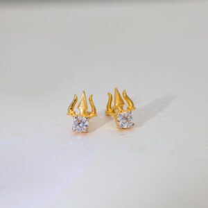 Shiv Grace Gold Ladies Earrings
