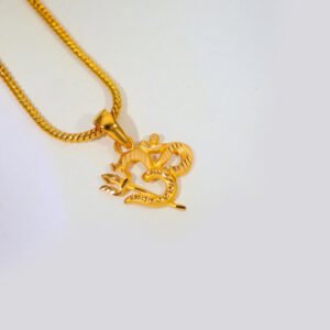 Sacred Om Gold Pendant