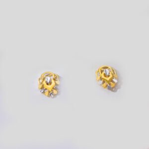 Palm Glow Gold Earring