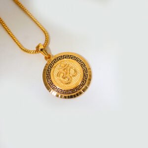 Divine Aura Gold Pendant