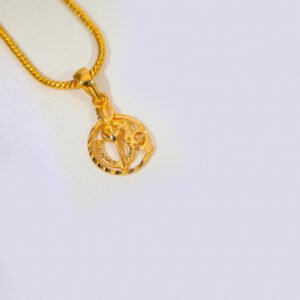 Divine Om Gold Pendant