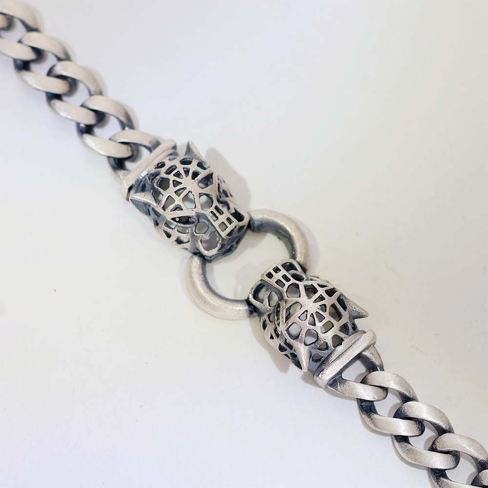Panther King Gents Bracelet - Image 2
