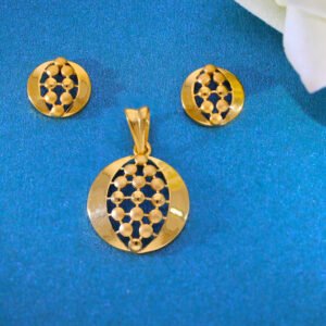 Golden Harmony Pendant Set
