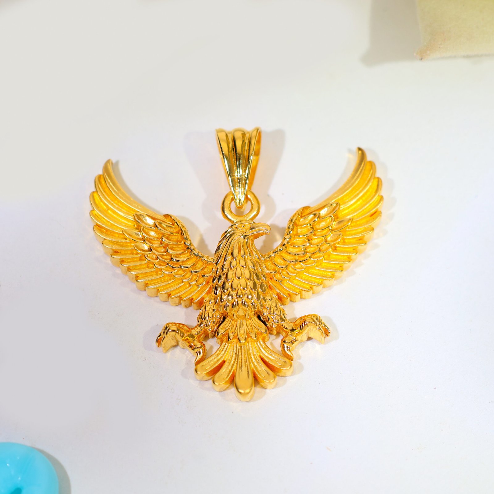 Royal Eagle Gold Gents Pendant - Image 3