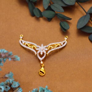 Aurora Shine Gold Ladies Pendant