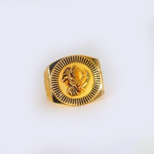 Majestic Roar Gold Gents Ring