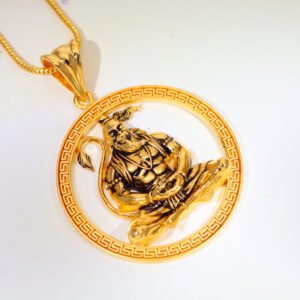 Bajrang Bali Gold Gents Pendant