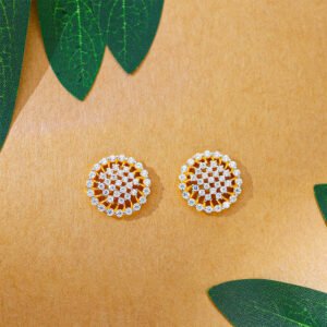 Eternal Bloom Diamond Stud Earrings