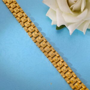 Heritage Link Gold Gents Bracelet