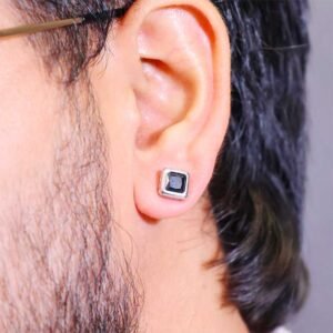 Black Frame Men Stud