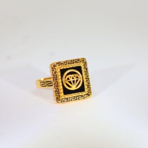 Radiant Diamond Gold Ladies Ring