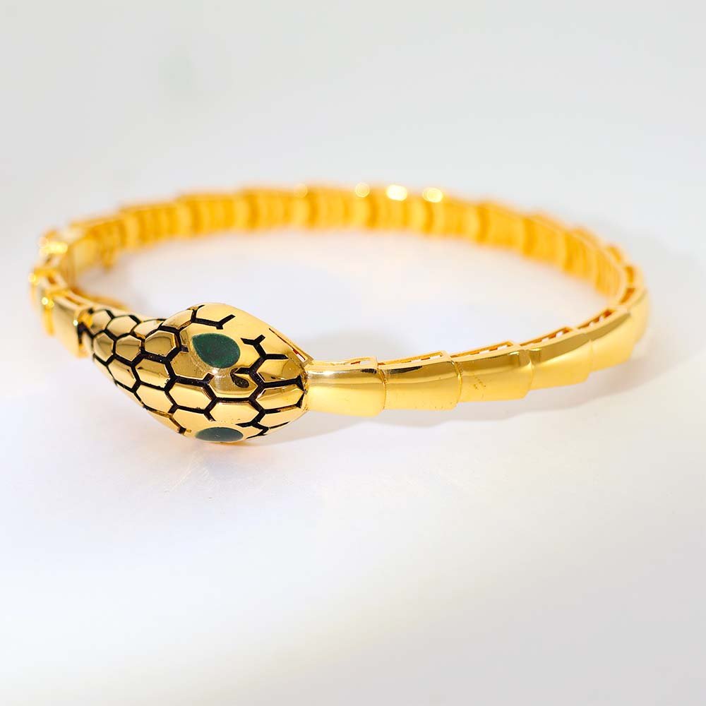 Serpentine Grace Gold Kadha - Image 4