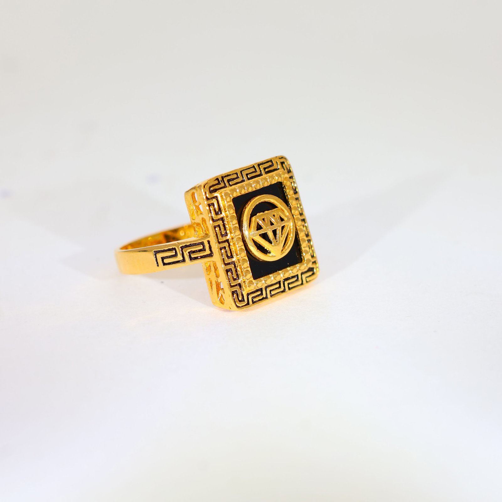 Radiant Diamond Gold Ladies Ring - Image 3