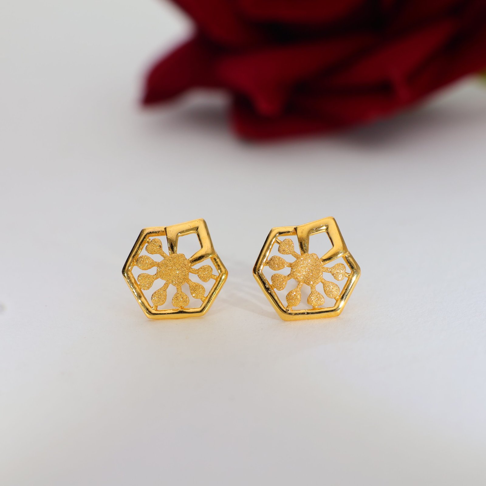 Grace Bloom Stud Earrings