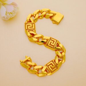 Imperial Greek Link Bracelet