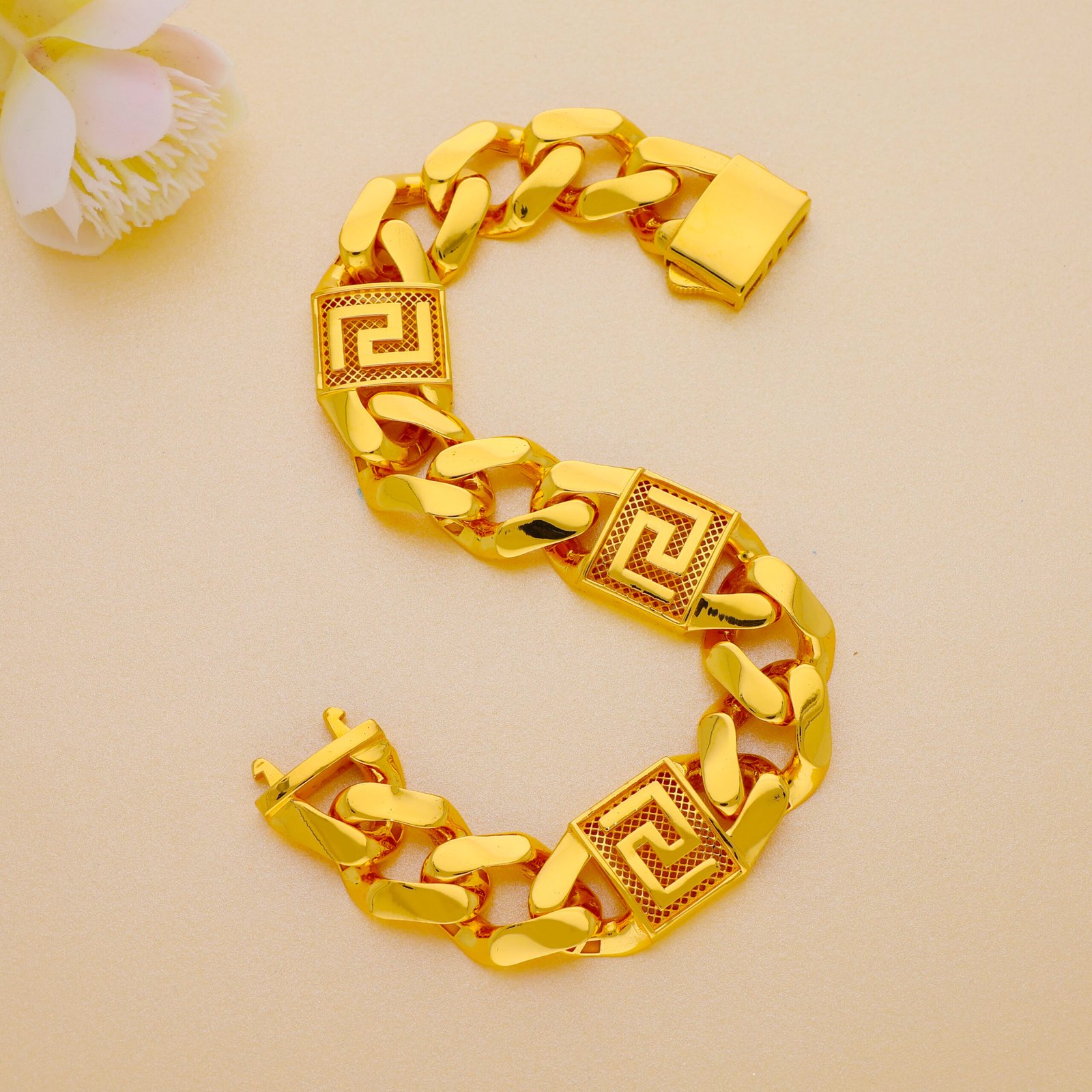 Imperial Greek Link Bracelet