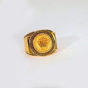 Crown Legacy Gold Gents Ring
