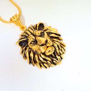 Royal Lion Gold Gents Pendant
