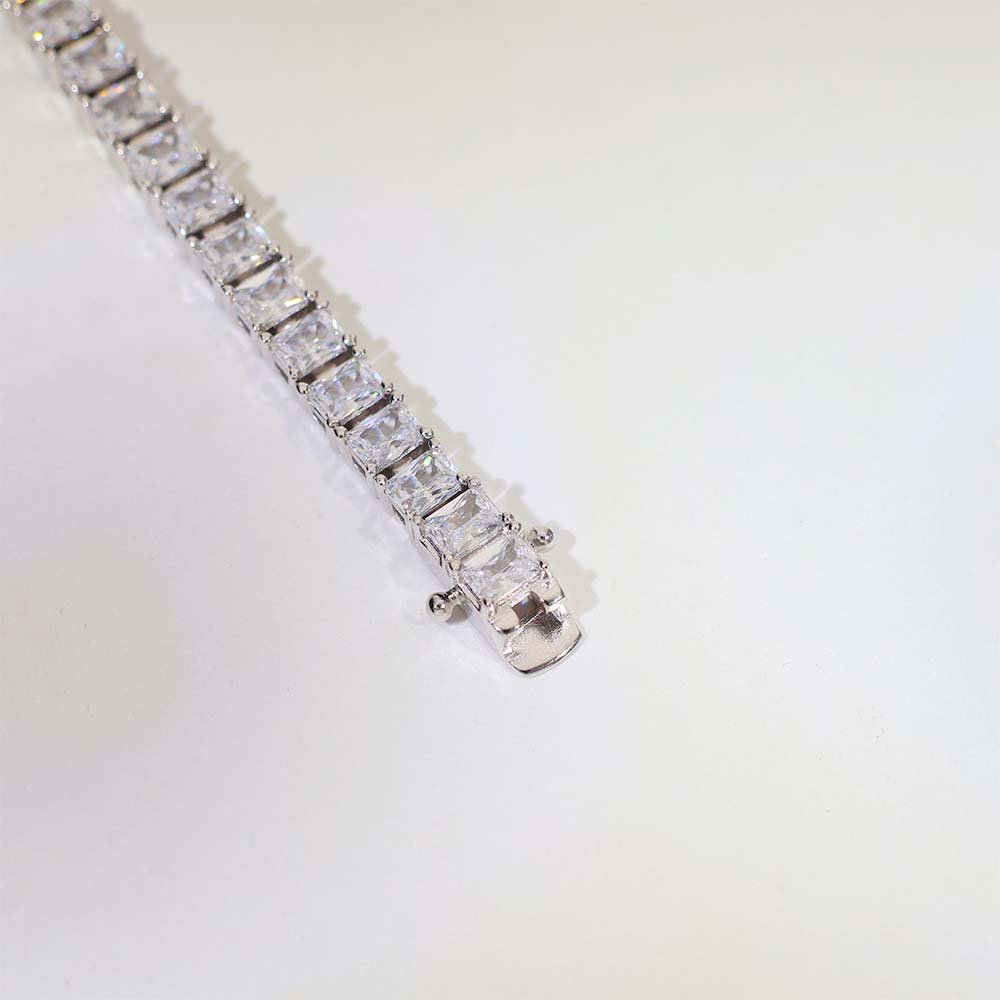 Crystal Line Solitaire Bracelet - Image 3