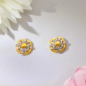 Rose Petal Elegance Stud Earrings