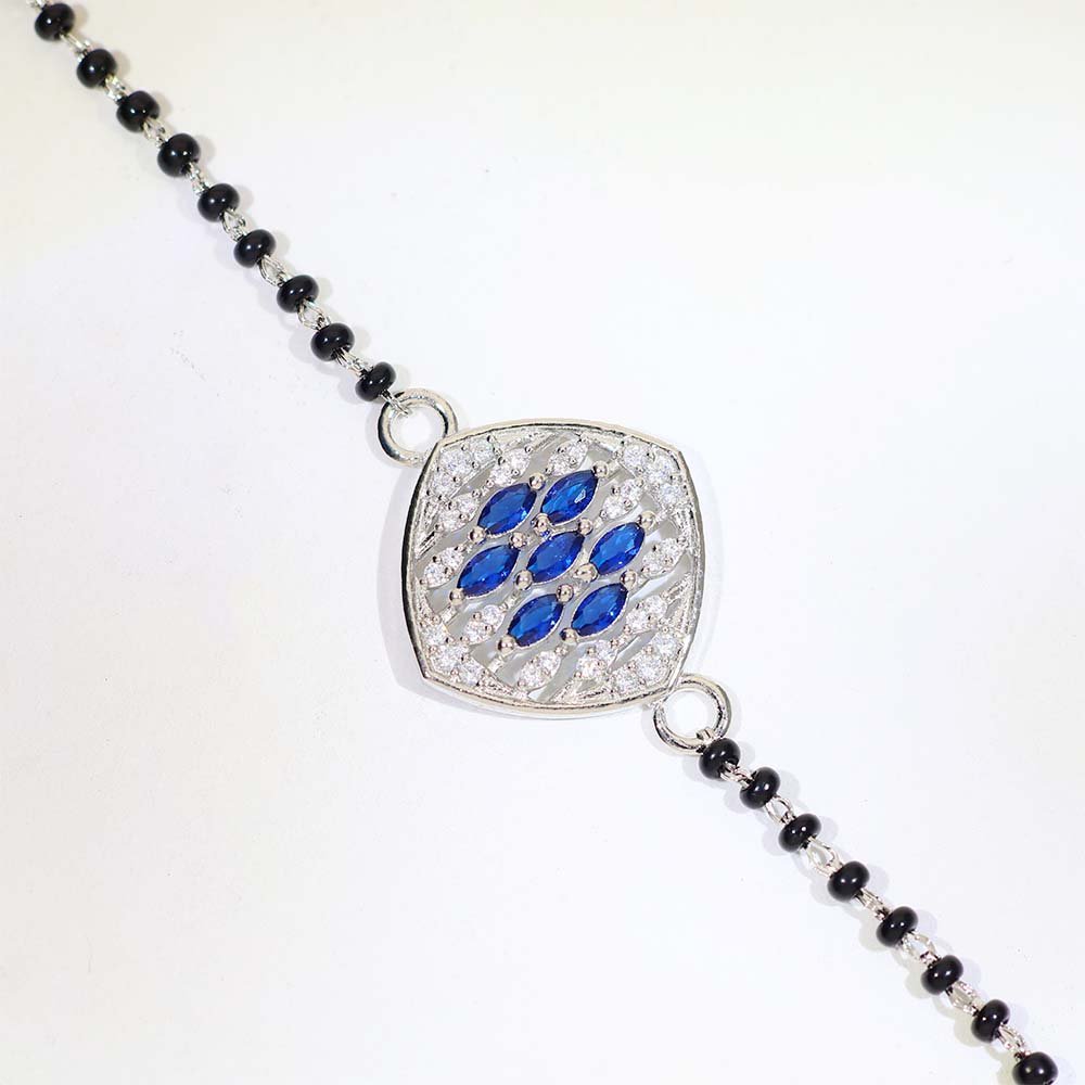Blue Leaf Girlish Bracelet - Image 2