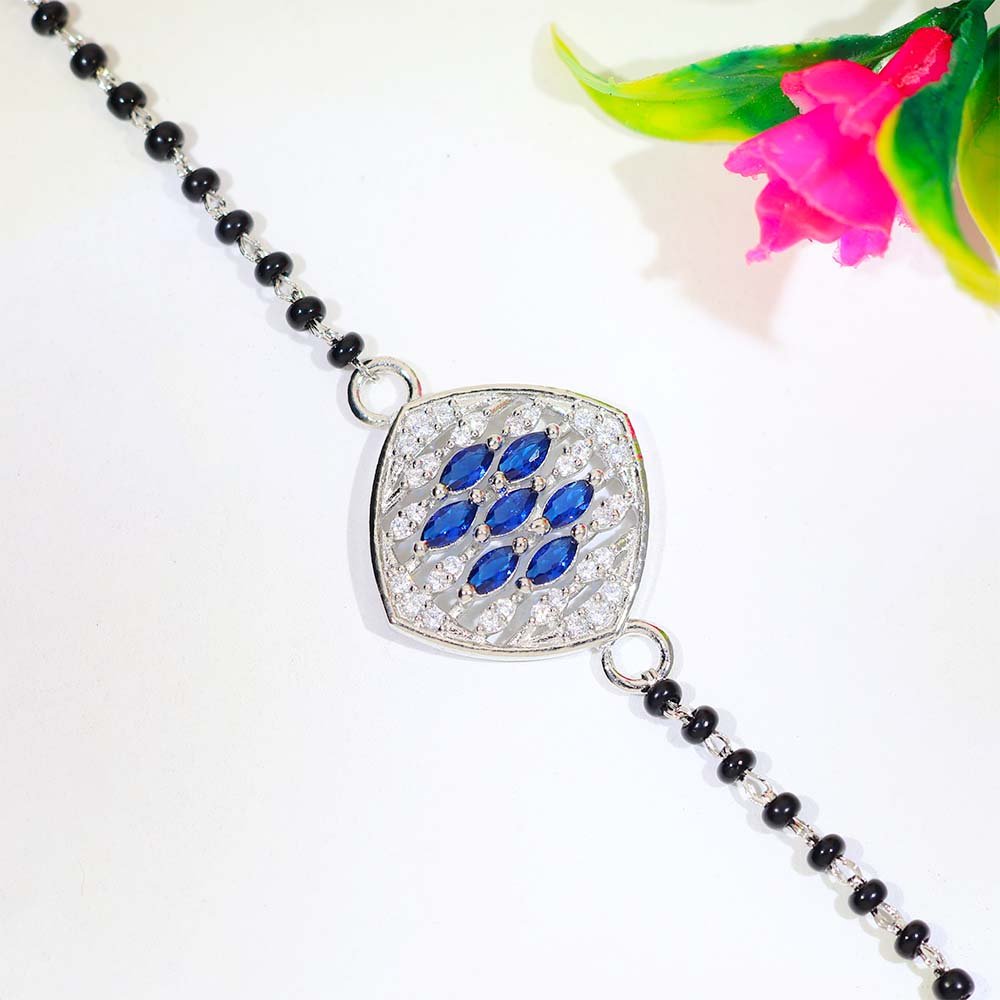 Blue Leaf Girlish Bracelet - Image 3