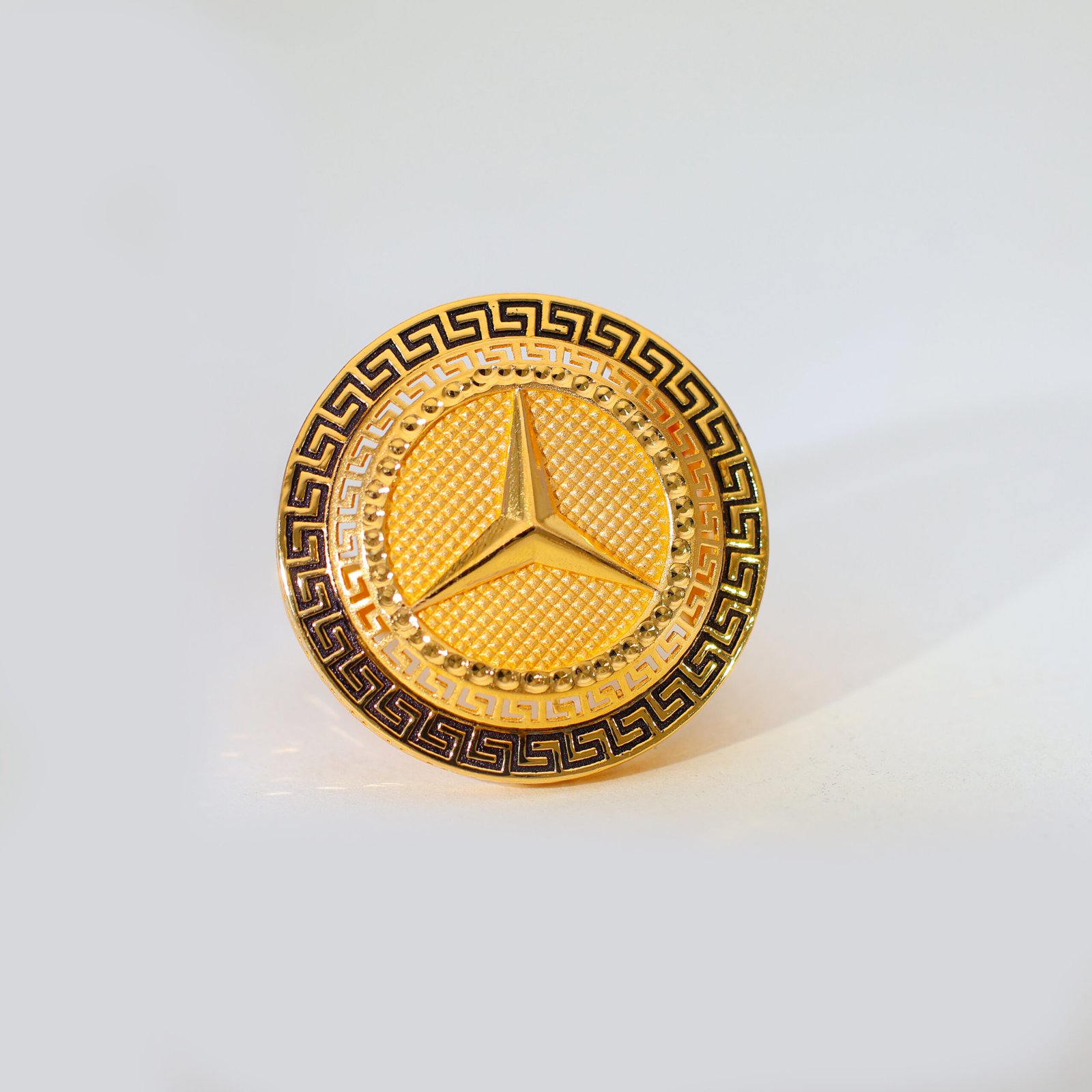 Imperial Drive Gold Gents Ring - Image 3