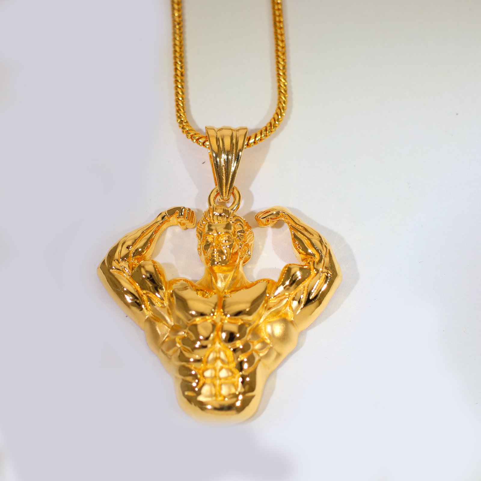 Titan Physique Gold Gents Pendant - Image 2