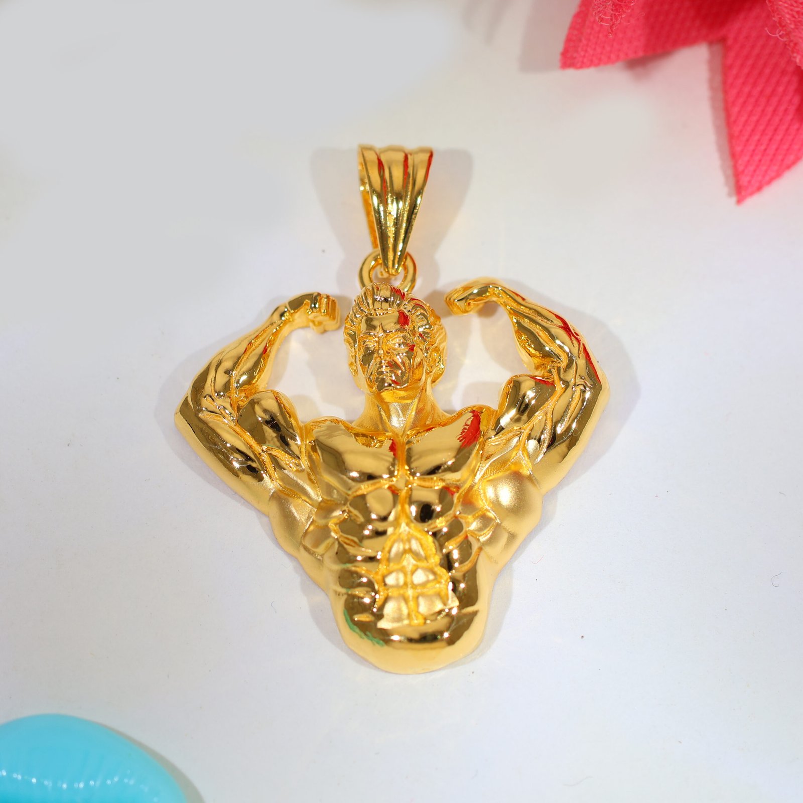 Titan Physique Gold Gents Pendant - Image 3